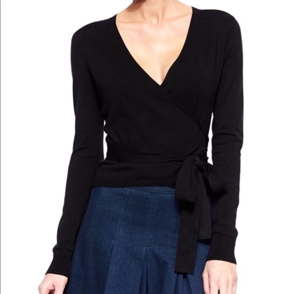 Diane Von Furstenberg Black Ballerina 